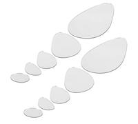 Angoily 24 pièces Autocollants Muraux Ovales Forme de Galets Peint Décoratif Amovible sans Trace Stickers Muraux Adhésifs pour Salon Chambre Cuisine