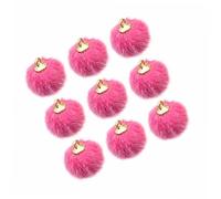 Angoily 24 Pièces Boucles Oreilles Pendantes Peluche Accessoires Pompon Pour Boucles Oreilles Pendentif Suspendu Pompon Diy Pour