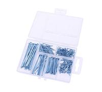 Angoily 240 pièces Assortiment de Clous Acier Inoxydable Tête Ronde pour Suspension de Cadres Variées Résistant Corrosion pour de Menuiserie et Bricolage