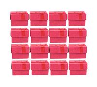 Angoily 24Pcs Paper Bijoux Cadeaux Boîtes Bagues en Carton avec Rubans de Rangement Petits Anneaux Colliers Bracelet Boucles D' Oreilles Cadeau Boîte, Rouge, E2W14341C6L15AIS9MXI19L
