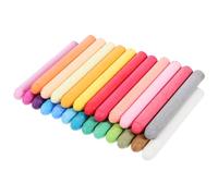 Angoily 24pièces Craies Colorées Solubles Eau Craies Portables Pour Tableau Et Trottoir Sans Poussière Pour Enseignants