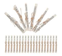 Angoily 25 Rouleaux de Mezouza Casher Artisanaux en Papier Stable Rouleaux de Bénédiction Hébraïques pour Porte Juive Décoration Spirituelle pour Mariage, Fêtes et Événements