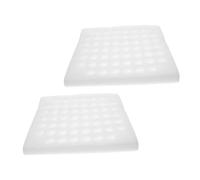 Angoily 2pièces Boîte à Œufs De Caille Compartiments Mousse Réutilisable Plateau Protection Éco-friendly Pour Conservation Et Transport Facile