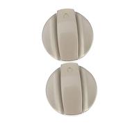 Angoily 2pièces Bouton De Contrôle De Cuisinière À Gaz Métal Remplacement Bouton De Commutateur Pour Température Accessoires De Cuisine