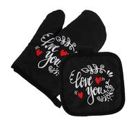 Angoily 2pièces De Cuisine Anti-chaleur Réutilisables Mitaines De Cuisson Pour Four Et Barbecue Anti-brûlure Pour - Confort Optimal Et Rangement Facile