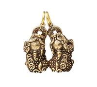 Angoily 2Pièces Pendentif Chinois Pour Porte Clés De Charme Traditionnel Pour Sacs Accessoires Élégance Et Culture