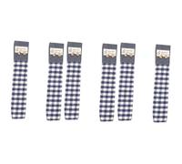 Angoily 3 Ensembles De Poignée De Réfrigérateur Protecteur De Porte Protecteur De Réfrigérateur Embellissements Pour L'artisanat Protecteur De Poignée Blue Coton 2 Pièces * 3