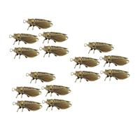 Angoily 3 Ensembles Pendentifs Clé Cicada Décoratif De Accessoires Pour Clés Sac Et Téléphone Décoration Intérieure Voiture Et Bureau 5 Pièces * 3