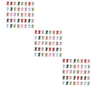 Angoily 3 Ensembles Pendentifs Résine De Dinosaures Colorés Lot Pour Accessoires Diy Pour Colliers Bracelets Porte Clés 100 Pièces * 3