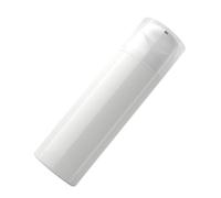 Angoily 3 Pièces Bouteille de Voyage 120ml en Pp Blanche Pompe sous Vide, Résistance aux Chutes et Étanchéité, Récipient Cosmétique Portable pour Crèmes et Activités en Plein Air