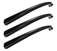 Angoily 3 Pièces Cale-pied en Plastique Noir Compact et Peu Encombrant Usage Quotidien Voyage, pour Personnes à Mobilité Réduite et Seniors