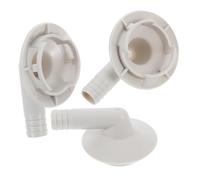 Angoily 3 pièces Connecteur Tuyau Vidange Climatisation Adaptateur Coudé Compatible Extérieure Gree pour Drainage des Condensats