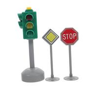 Angoily 3 Pièces de feu de Mini feu de de feu de de Route simulés Signes de pour Les Enfants feu Stop Mini-Stop Abdos