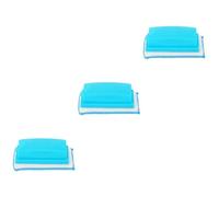 Angoily 3 Pièces Effaceur à Craie Remplaçable pour Tableau Accessoire de Nettoyage Pratique et Facile à Utiliser pour Enseignants Salles de Classe