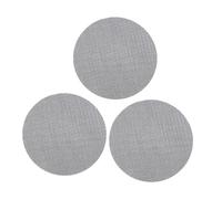 Angoily 3 pièces Filtre Café Expresso Inoxydable Épaisseur Tamis Réutilisable Portatif pour Porte-filtre Panier Filtrant Métallique pour Extraction Homogène