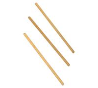 Angoily 3 Pièces Lot de Cales en Métal Or pour Sillet de Guitare Électrique, Réglage de L'espacement des Cordes et Correction Hauteur du Sillet Épaisseurs 0,5/1,0/2,0mm pour Luthiers et