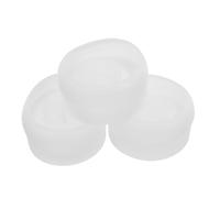 Angoily 3 Pièces Moule créatif à chandelles moules pour faire des bougies pour résine du support de chandelier Gel de silice blanche