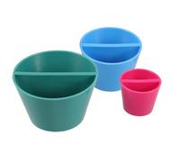 Angoily 3 Pièces Outils de Façonnage de Poterie Kit Plastique pour Bord Céramique Cones de Peinture pour Mug Vase et Tasse Fournitures de Modelage pour Débutants et Artistes