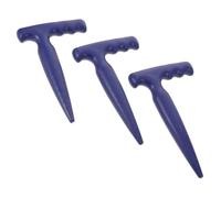 Angoily 3 Pièces Outils de Semis de Jardin en Acier Manganèse Contrôle Précis de Profondeur pour Plantations Uniformes, pour Potagers et Jardinage en Saison