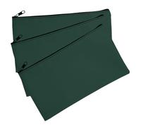 Angoily 3 Pièces Sac de Stockage PU pour Billets Reçus et Documents Sacs pour Voyage