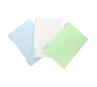 Angoily 3 Pièces Spiral Journal Notebooks Set Portable Daily Use Notepads For Office And Home Planning