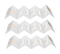 Angoily 3 Pièces Wedding Money Card Holder Portable Slot Organizer For Bride And Groom Convenient Cash Present Management For Anniversary And Bridal Shower