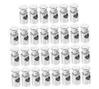 Angoily 30 Pièces Boucles à Ressort pour Corde Clips de Serrage Pratiques pour Lacets de Tirage pour DIY Fixation Solide