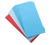 Angoily 30 Pièces Enveloppes Autocollantes Colorées Multifonctions pour Stockage Billets Cartes Couleur Aléatoire