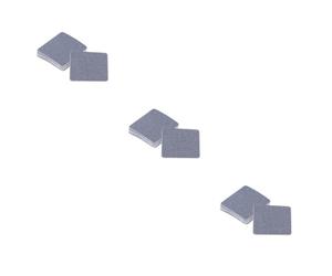 Angoily 30 Pièces patins antidérapants pour laveuse ruban antidérapant tapis antidérapants laveuse antidérapant tapis tampon antidérapant etiquette autocollante lave-tapis anti-vibrations