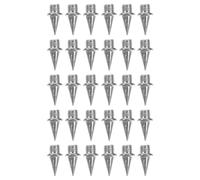 Angoily 30 Pièces Pointes D'athlétisme en Acier Dur 3/8 Pouce pour Chaussures de Piste, Système de Remplacement Rapide et Design Profilé, Adaptées aux Courses de Sprint en Compétition