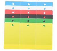 Angoily 30 Pièces Porte Badge Vertical PVC pour Patients Médecins et Étudiants Identification et