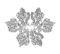 Angoily 3paires Boutons Fermoir Pour Jean Serre Couture Ni Perçage Ajusteur Pour Pantalon Réducteur Jeans Confortable Et Réutilisable Clips De Serrage (argenté)