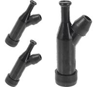 Angoily 3pièces Capuchons de Bougie Allumage Plastique Résistant aux Usures pour Générateurs Essence Tracteurs et Pompes à Eau Design Facile à Démontager