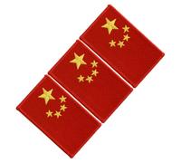 Angoily 3pièces Lot De Broches Drapeau Brodées Pour Vêtements Colliers Sacs Et Robes Broche Poitrine Broderie Pour Fête Mariage Et Célébrations