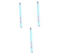 Angoily 3pièces Stylus Capacitif Double Point pour Écran Tactile Stylet Métallique pour Et Smartphones pour Notes Et Dessiner Bleu