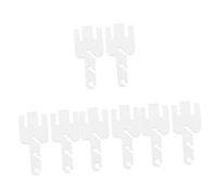 Angoily 4 Ensembles Adaptateur Tendeur pour Machines À Tricoter Compatible avec Addi King Express Accessoire pour Gestion du Fil Installation Facile 2 Pièces * 4