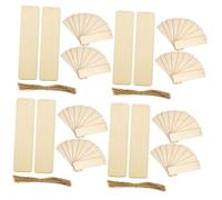 Angoily 4 Ensembles Signets Vierges pour Lecture Diy Créatifs pour Décoration Graffiti Ornements Artisanaux Personnalisables