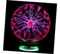 Angoily 4 Lampe Plasma Mini- Plasma Balle Plasma Lumière à Billes Lampe Électrique à Billes Boule d Électricité Statique Balle Électrique Globe Statique Lampe à Billes Induction