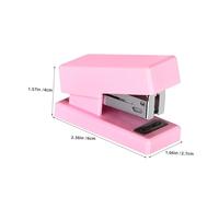 Angoily 4 Pièces Agrafeuse Pastel Agrafeuse à Main Pour La Rentrée Scolaire Pour Usage Domestique Pour Petites Mains Mignon