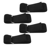 Angoily 4 pièces Attaches Câble Réglables à Boucle Sangles Auto Agrippantes Réutilisables Fixation Forte pour Gestion et Organisation de Fils Maison Bureau et Véhicule