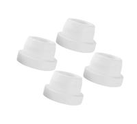 Angoily 4 pièces Bouchons Caoutchouc Robustes pour Échelle de Piscine Protection Antirayures Kit pour Accessoires Échelle de Piscine Enterrée