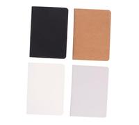 Angoily 4 Pièces Cahier Créatif Couleur Unie Bloc Notes Vide pour Graffiti et Dessin pour Étudiants et et Pratique Parfait pour Prendre des Notes et Créer des Souvenirs