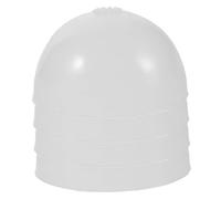 Angoily 4 pièces Capuchon Silicone Transparent pour Perruque de Poupée Bjd Antidérapant Accessoire de Protection pour Coiffure DIY