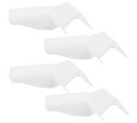 Angoily 4 pièces Connecteur de Gouttière Rainwater Downspout pour Camping Car Adaptateur Drainage Installation Facile pour Système Rv