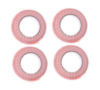 Angoily 4 Pièces Ruban Adhésif Dentelle Décoratif DIY Rose Bande Adhésive Double Face pour Scrapbooking Bricolage et Décoration