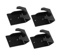 Angoily 4 Pièces Support Mural pour Scanner à Code Barres de Supports Réglables Angle Rack Plastique pour Magasin Entrepôt Bibliothèque et Bureau