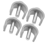 Angoily 4 Pièces Verrous à Goupille C en Abs et Acier pour Cannes de Marche, Fixation Sécurisée et Entretien Facile, Accessoires pour Bâtons de Randonnée et Cannes pour Seniors