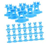 Angoily 40 pièces Isolateurs Fil Clôture Électrique Léger Isolateurs à Visser pour Poteaux Portables Protection Ferme sans Perte Énergie