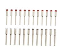 Angoily 40 pièces Set de Accessoires Mandrins pour Disque à Tronçonner Support Métallique pour Outil Rotatif Adapté Ponçage et Polissage