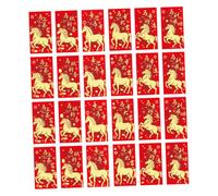 Angoily 48 Pièces Asian Envelopes For Lunar Year Year Of The Horse Traditional Chinese Lucky Money Packets For Spring Festival And Celebrations